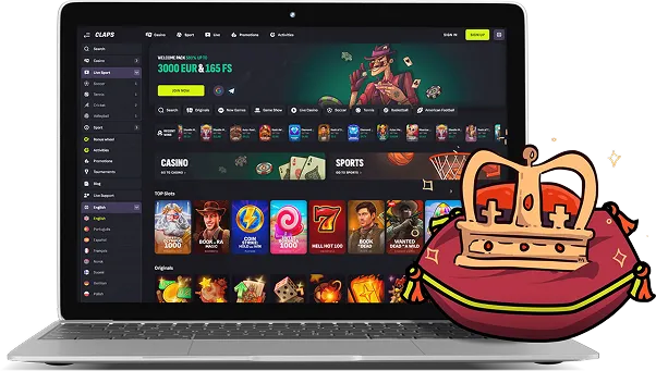 Claps Crypto Casino Dekstop